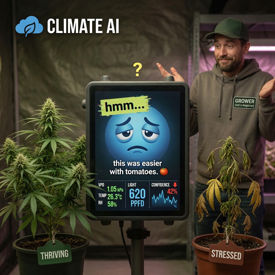one plant grows better than the other