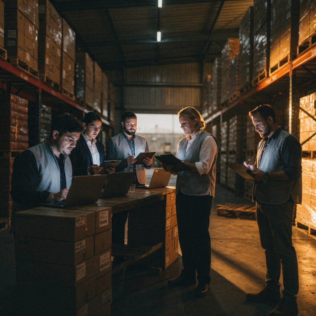 warehouse team