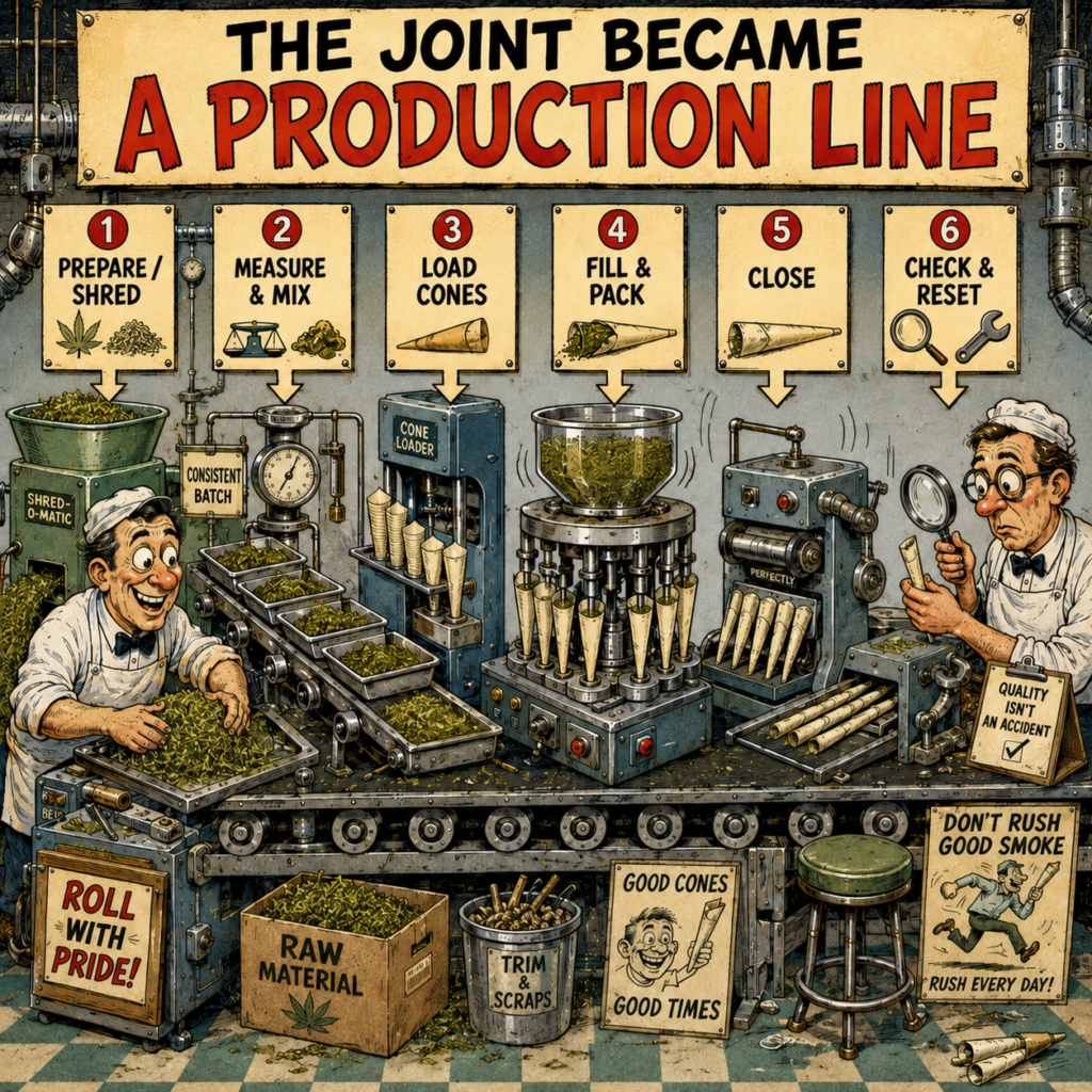 The Joint became a production line