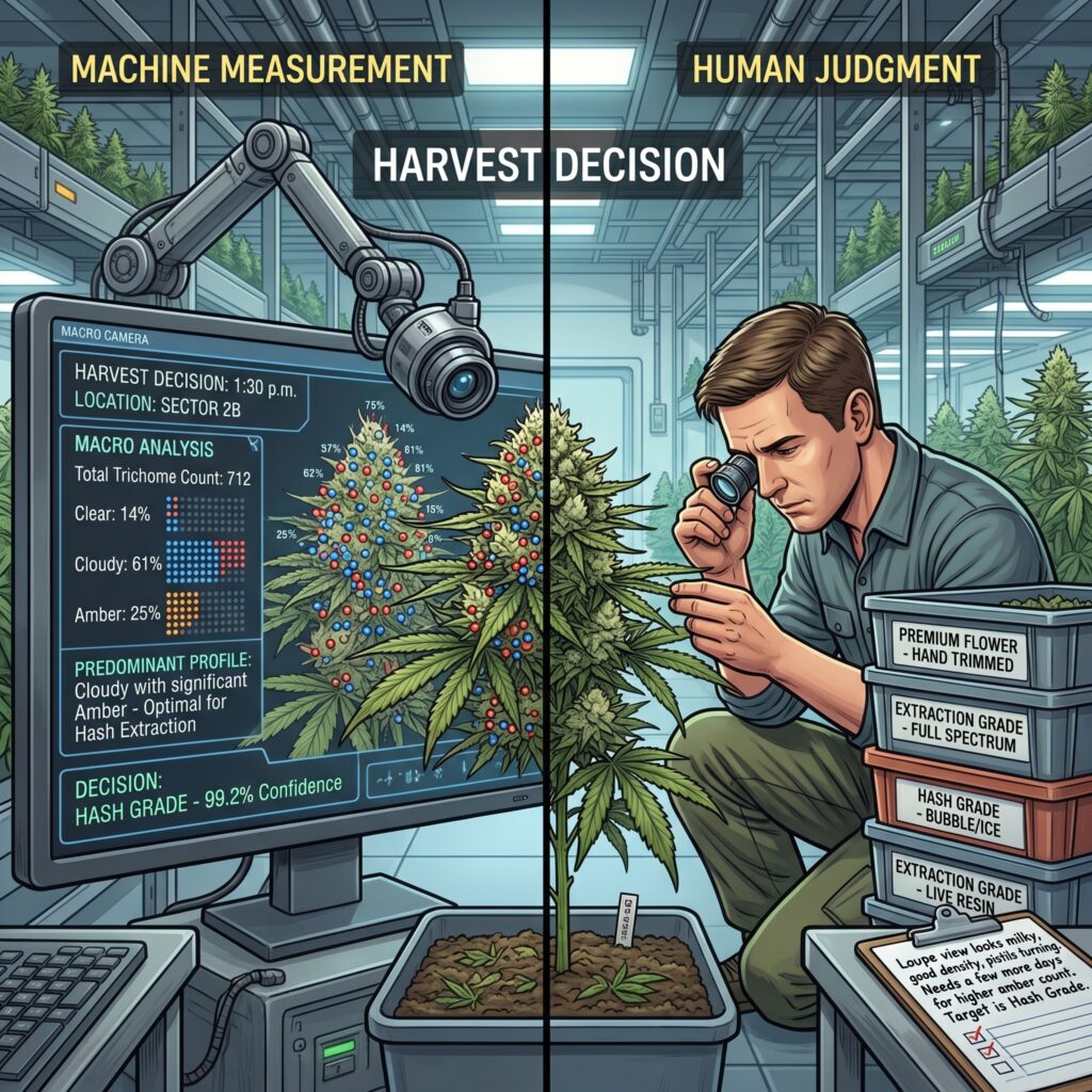 1:30 p.m. Harvest decision